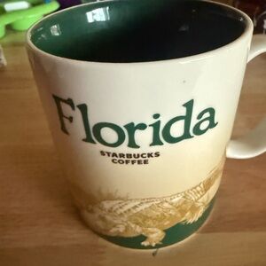 Starbucks Florida City Mug | Alligator Design Coffee Cup
